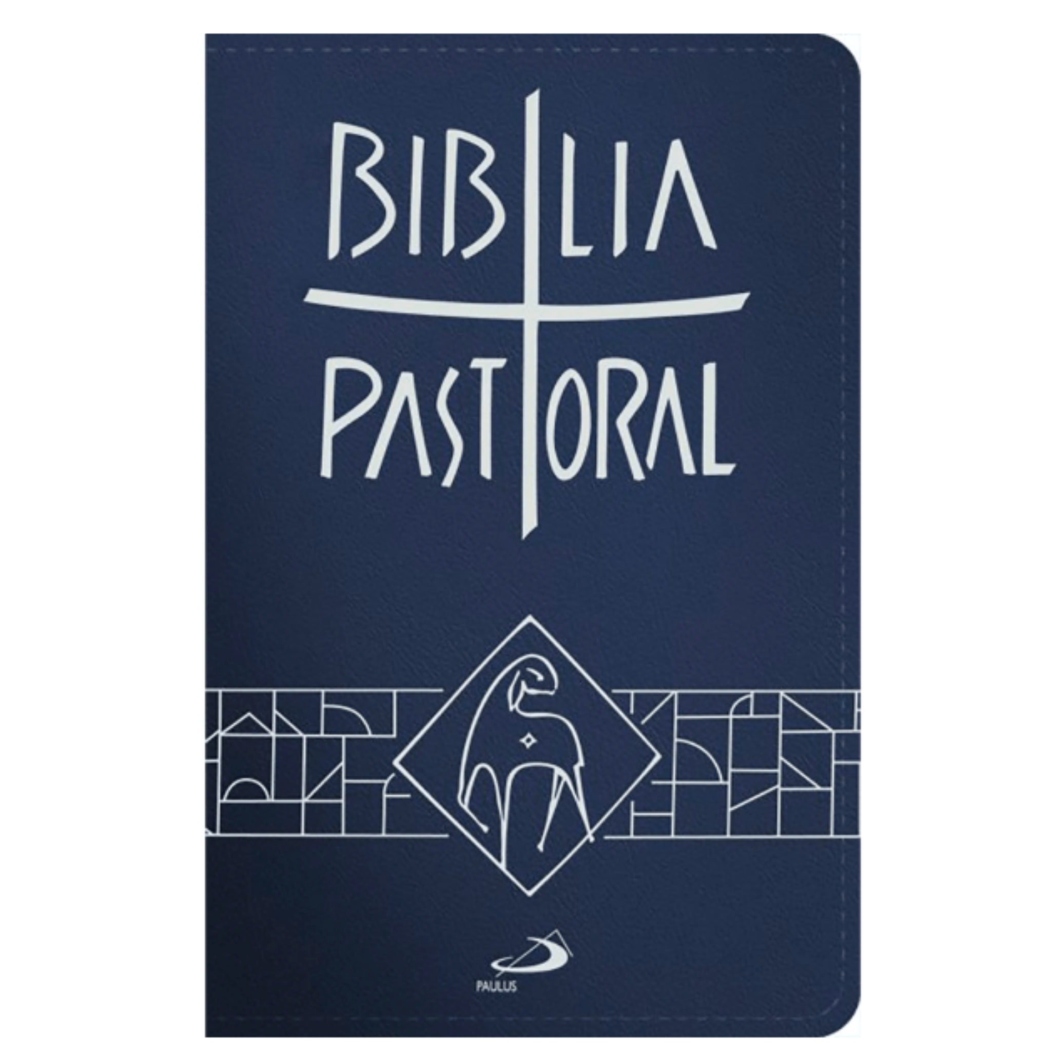 NOVA BIBLIA PASTORAL BOLSO ZIPER AZUL