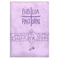 NOVA BIBLIA PASTORAL BOLSO ZIPER AZUL