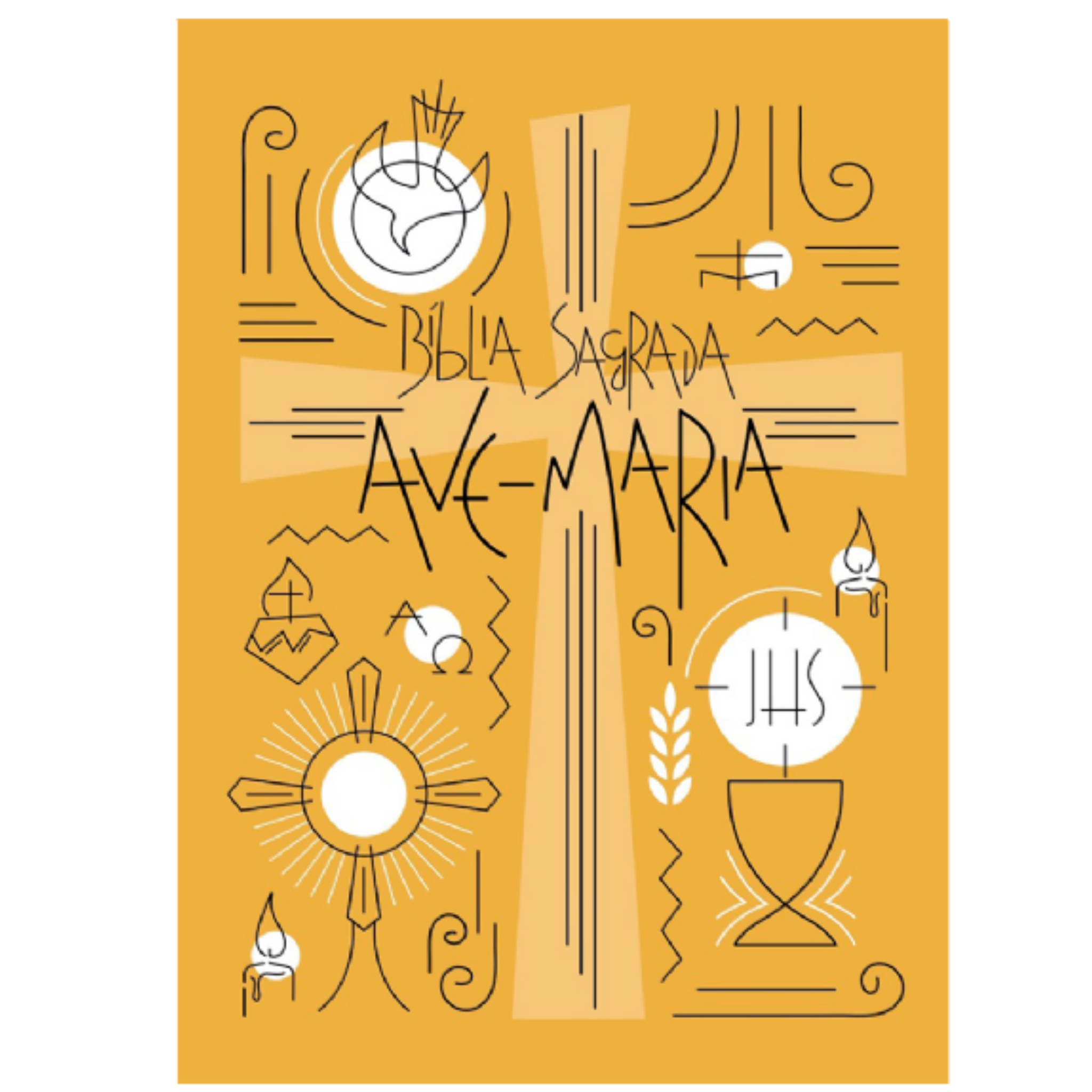 BIBLÍA AVE-MARIA - CAPA SÍMBOLOS