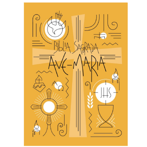 BIBLÍA AVE-MARIA - CAPA SÍMBOLOS