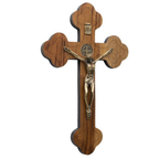 Cruz Moldada de Parede 19 cm – Medalha de São Bento