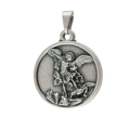 Medalha de São Miguel Arcanjo — Prata Velha