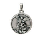 Medalha de São Miguel Arcanjo — Prata Velha