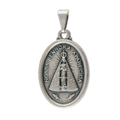 MEDALHA NOSSA SENHORA APARECIDA PEQUENA PRATA