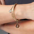 Pulseira Sagrado Coração de Jesus — Dourada
